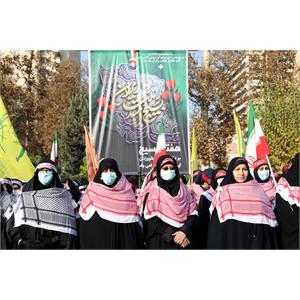 تجمع بزرگ بسیجیان خانواده ارتباطات