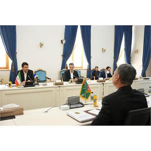 دیدار مقام عالی وزارت با وزیر ارتباطات ترکمنستان