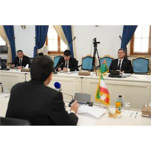 دیدار مقام عالی وزارت با وزیر ارتباطات ترکمنستان