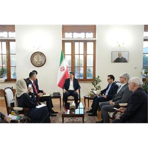 دیدار مقام عالی وزارت با سفیر ژاپن
