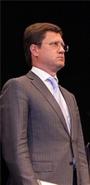 Russian Energy Minister in Tehran