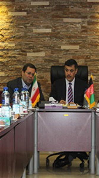 Afghan Telecommunication Minister Visits Iran Post Co.